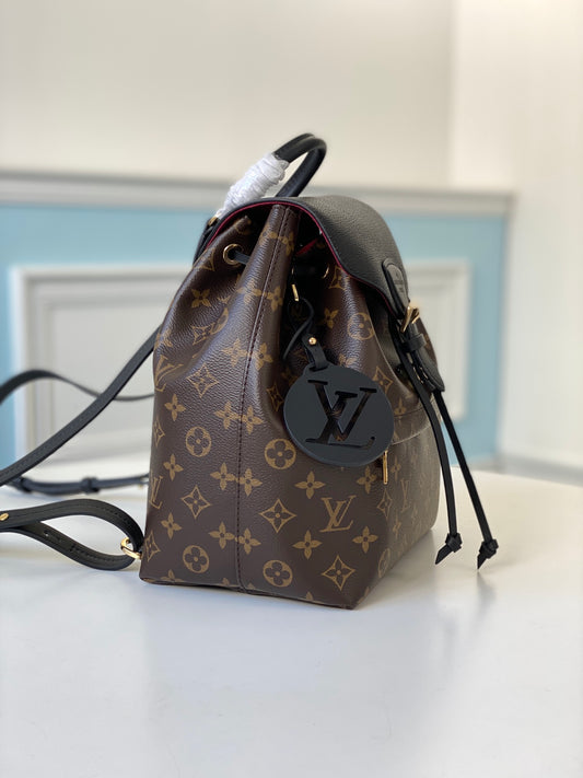 LV M45515 黑色 Montsouris 小號雙肩包