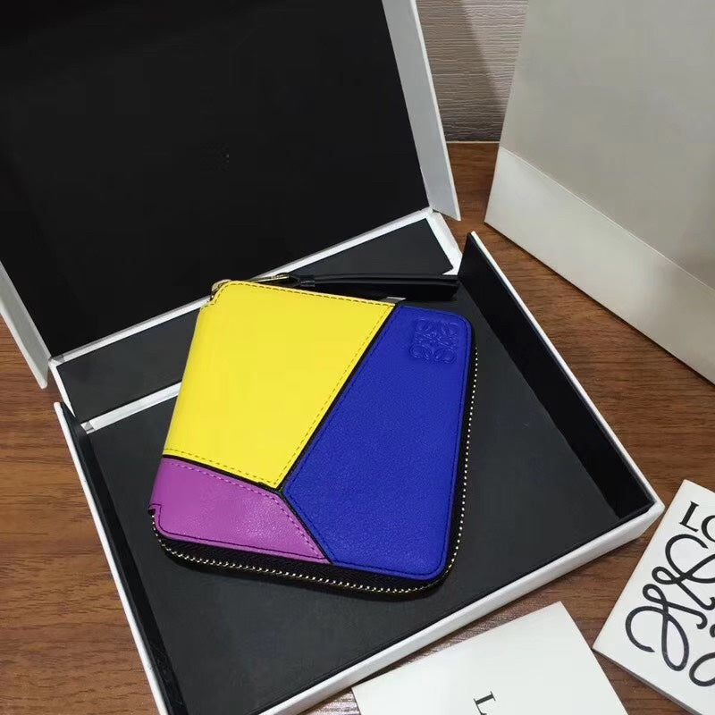 Loewe Puzzle系列 拉鍊短夾
