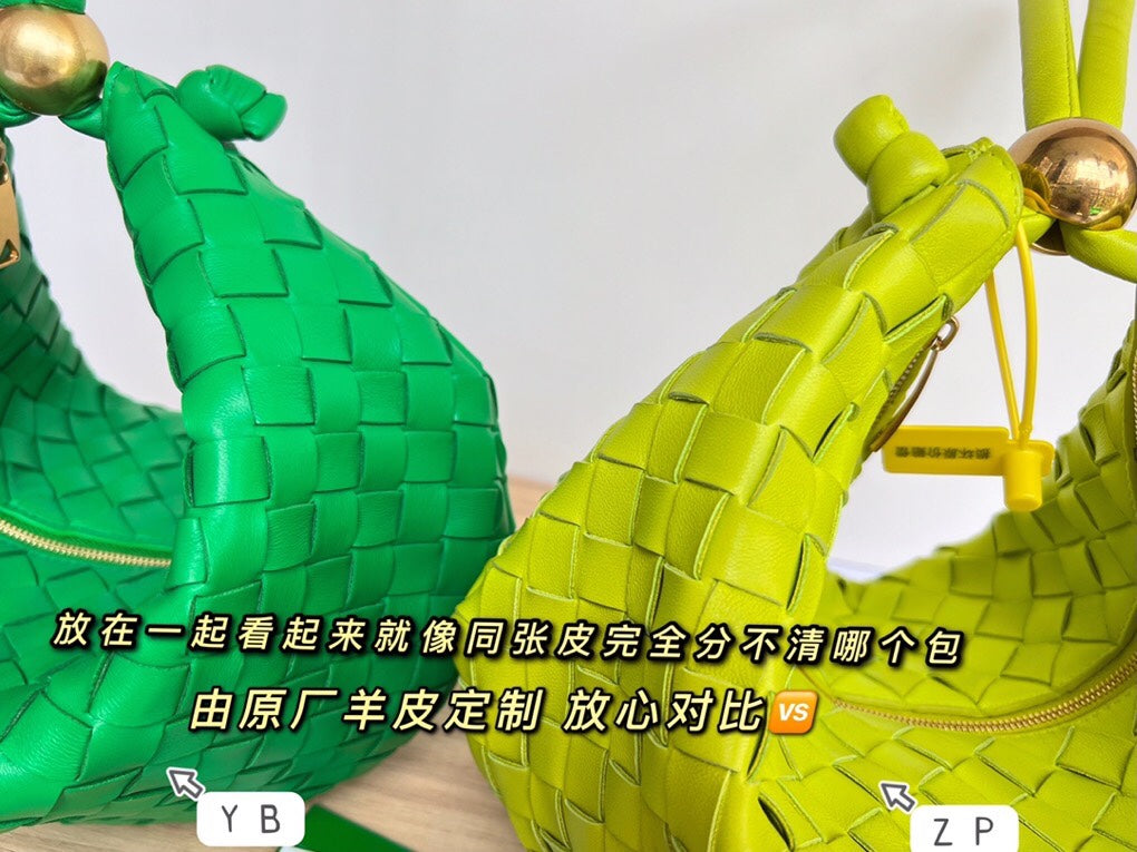 B編織-VENETA Turn小金球 編織包 羊皮 29x31x9