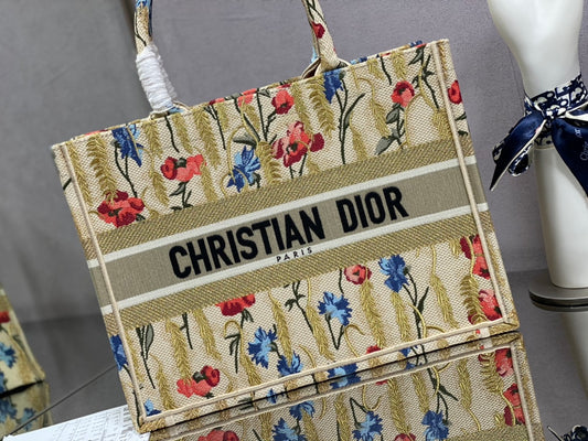 Dior Book Tote-小號36.5cm-新年限定花卉