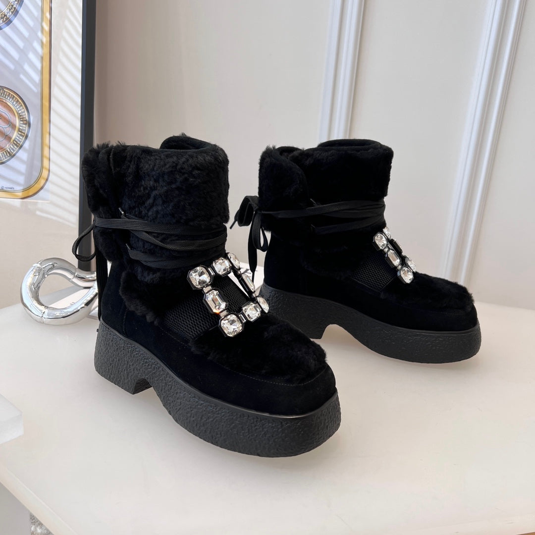 RV2021秋冬厚底羊毛靴