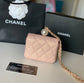 CHANEL 珍珠鏈條零錢包！