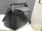 羅L威-Puzzle bag 顆粒紋 小號