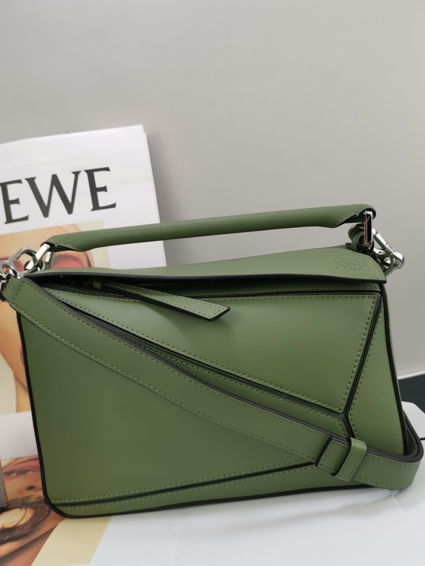 羅L威-Puzzle bag 小牛皮 小號