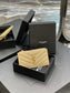 YSL 新品卡包_杏色金扣