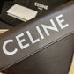 Celine 全皮三角包-大字母logo