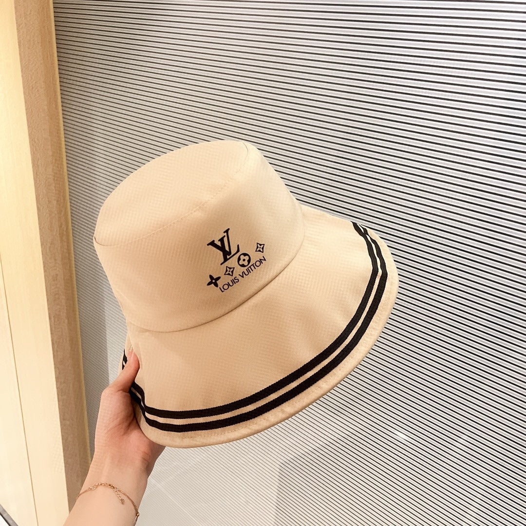 路L家-2022新款拼色漁夫帽