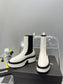 Jil sander-2022秋冬新款 側鬆緊帶厚底靴