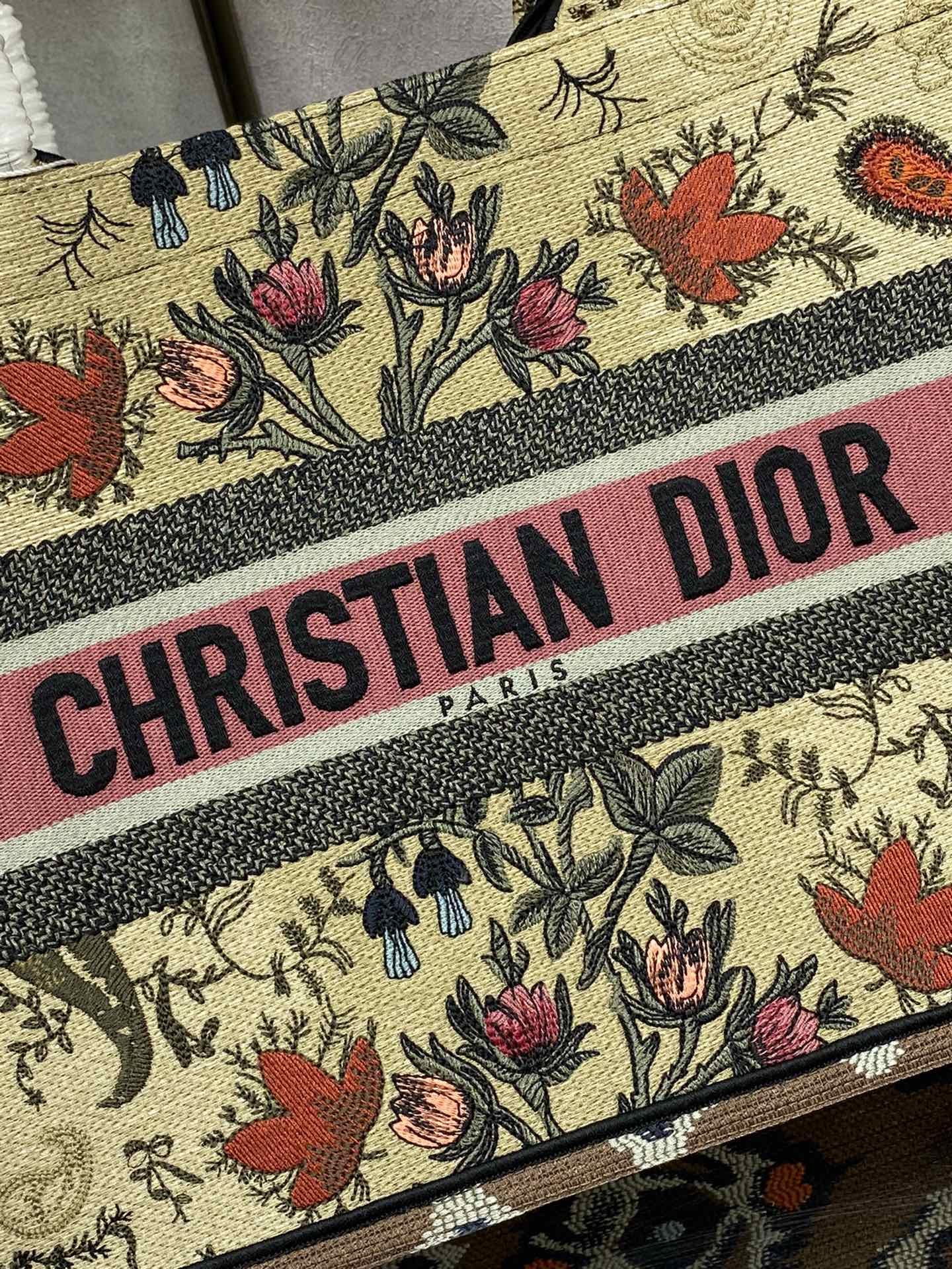 Dior Book Tote-小號36.5cm-辣椒樹