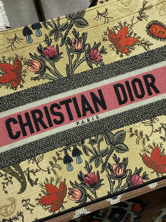 Dior Book Tote-小號36.5cm-辣椒樹