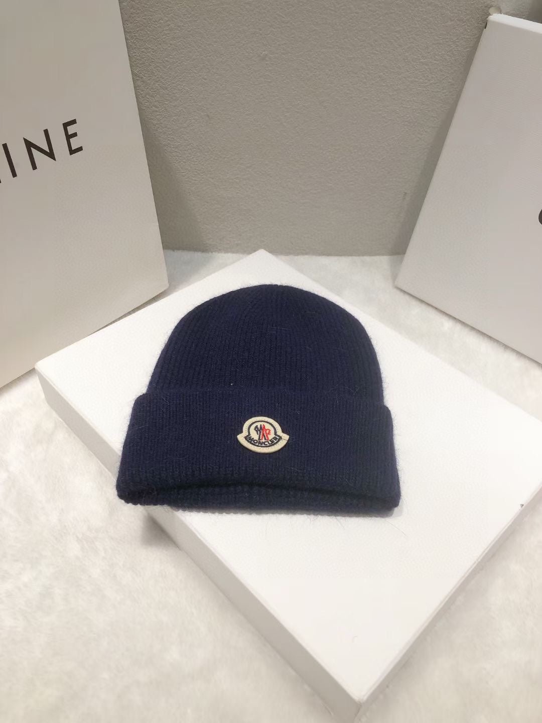 Moncler-多色針織毛帽