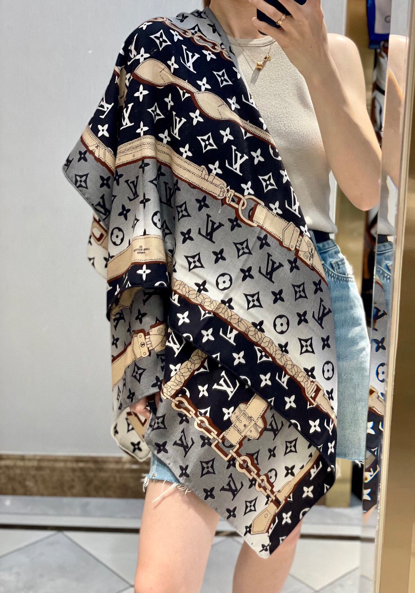 路L家-雙面同色圍巾 110*110cm baby絨級別