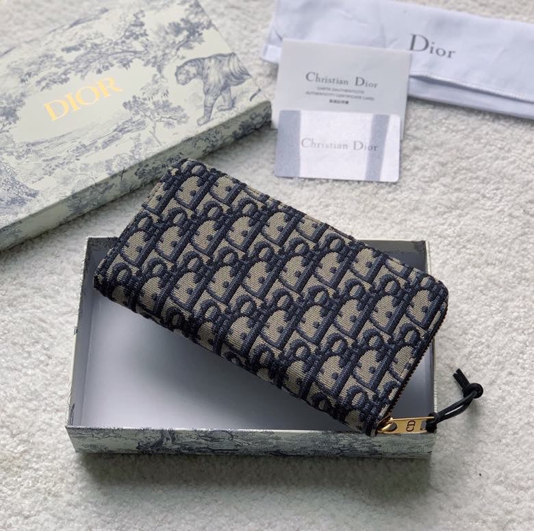 Dior 拉鍊長夾