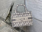 Dior Book Tote-Mini 23cm-灰色老花