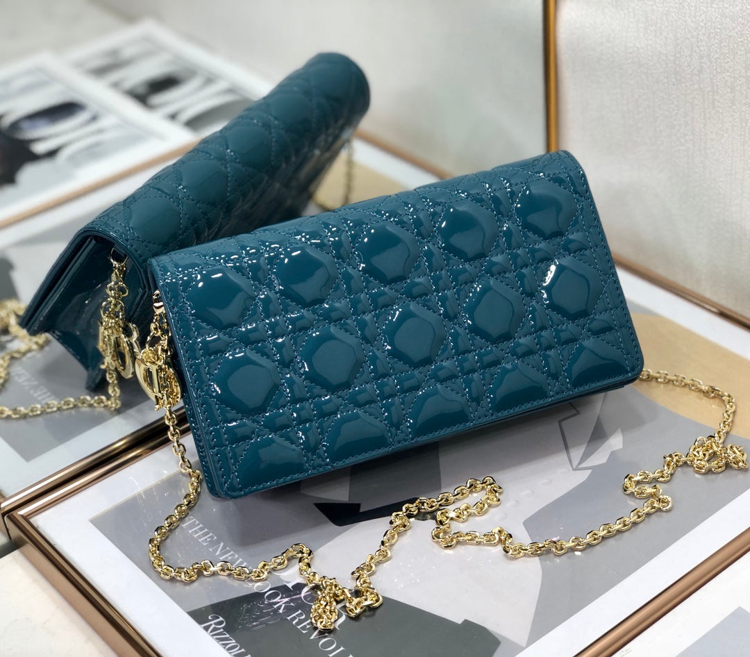Dior 藤格紋三合一包-22cm
