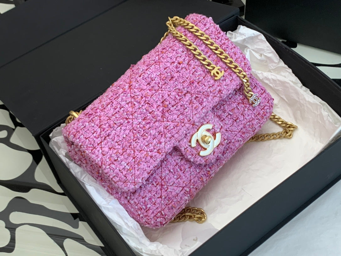 小香家-2022新款 琺瑯扣方胖子 21cm