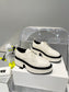 Jil sander-2022秋冬新款 淺口繫帶單鞋