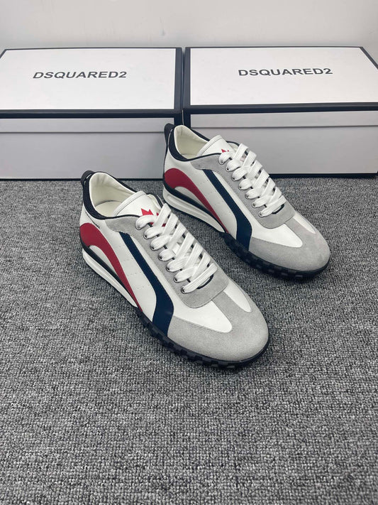 Dsq-2022新款 平底休閒鞋 灰色
