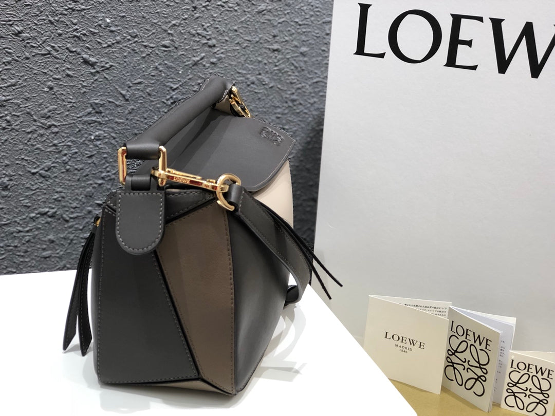 羅L威- Puzzle bag 小牛皮 小號