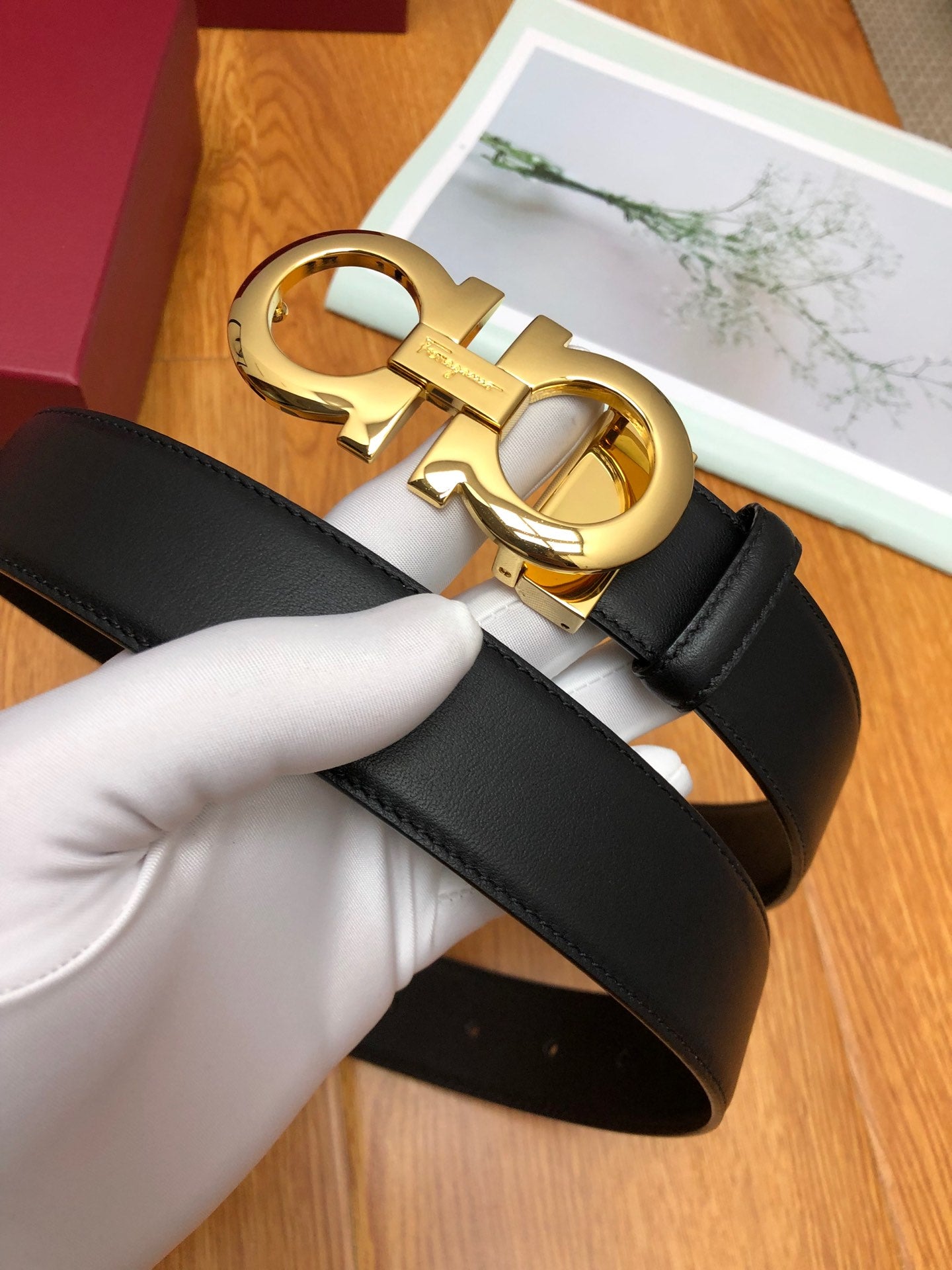 SF菲拉格-皮帶-3.5cm-男款