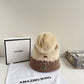 小香家-兔毛球毛帽