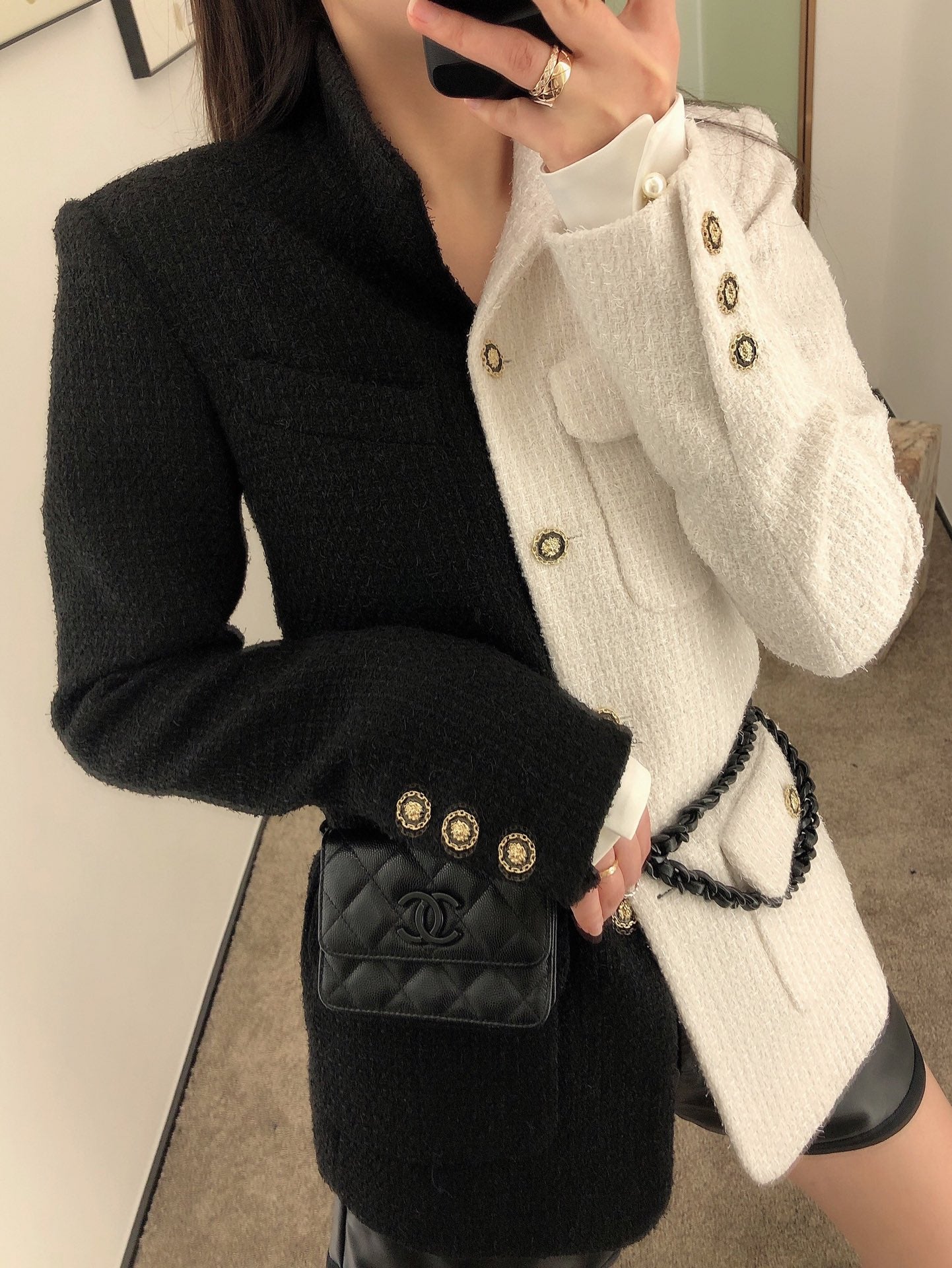 Chanel 黑色卡包