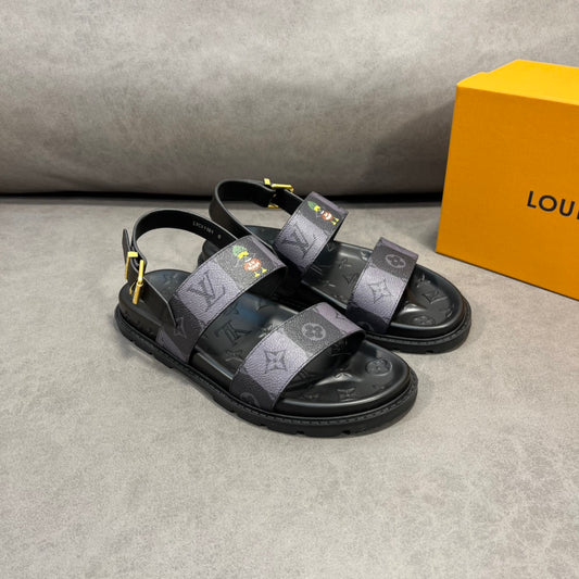 Lou-2022春夏新款 鴨子圖涼鞋