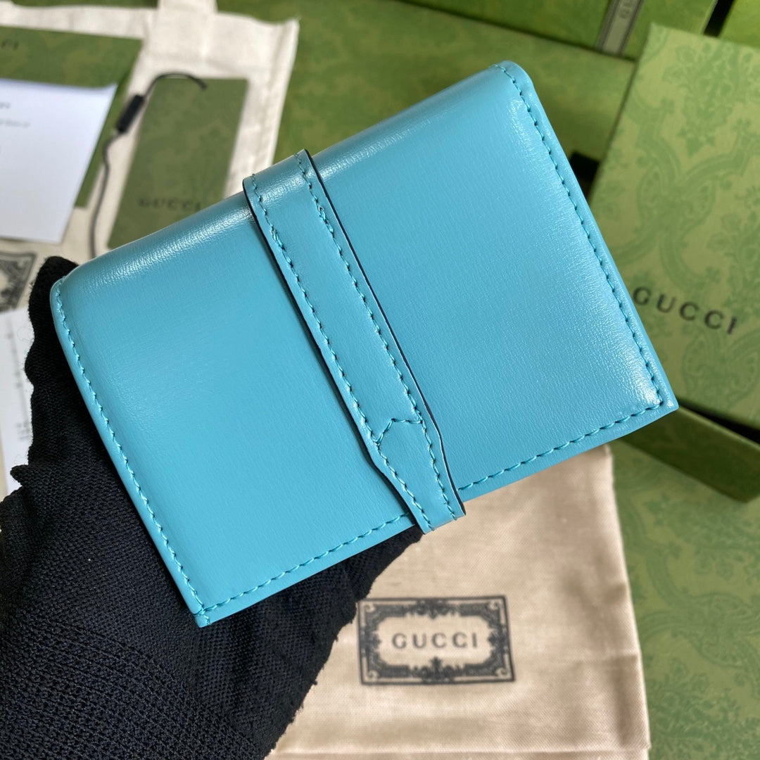 Gucci Jackie1961 系列拉鍊卡包短夾