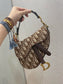 Dior Saddle 馬鞍包-小號咖啡棕色-19.5cm