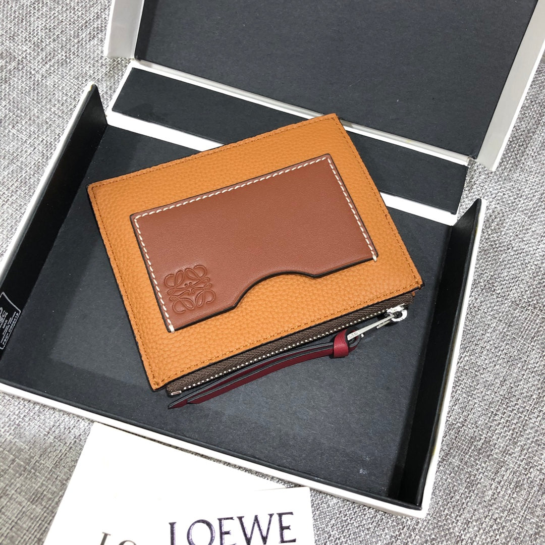 Loewe 拉鍊薄款小卡包