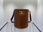 Celine Bucket Maillon Triomphe 牛皮肩背水桶包