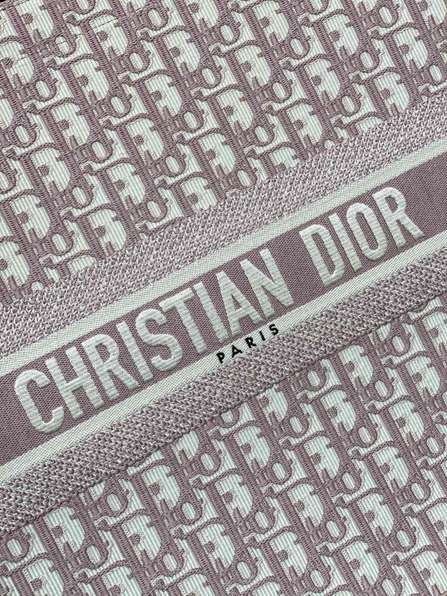 Dior Book Tote-大號41.5cm-粉色老花
