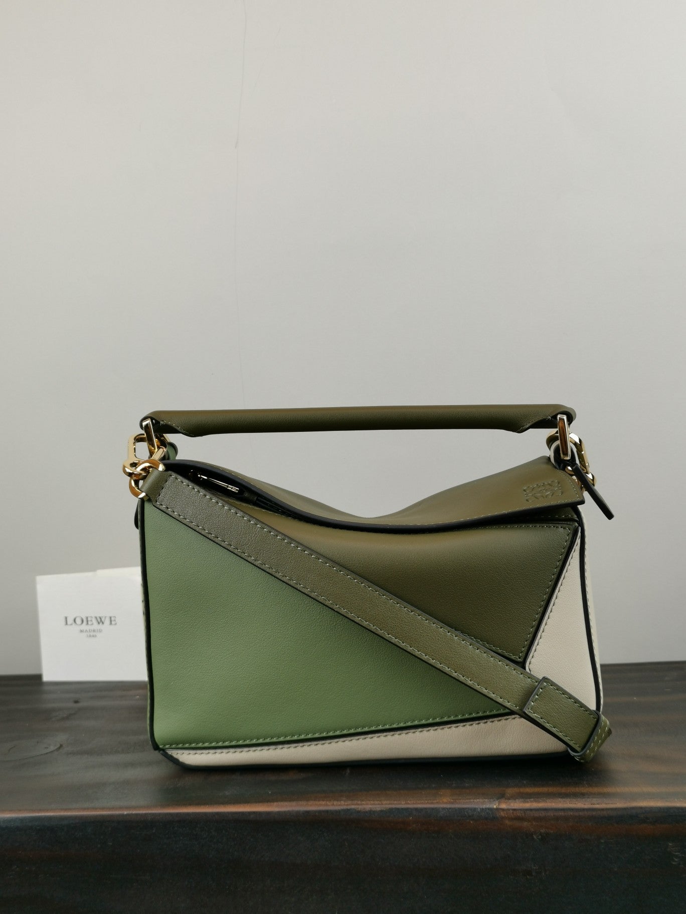 羅L威-Puzzle bag 小牛皮 小號