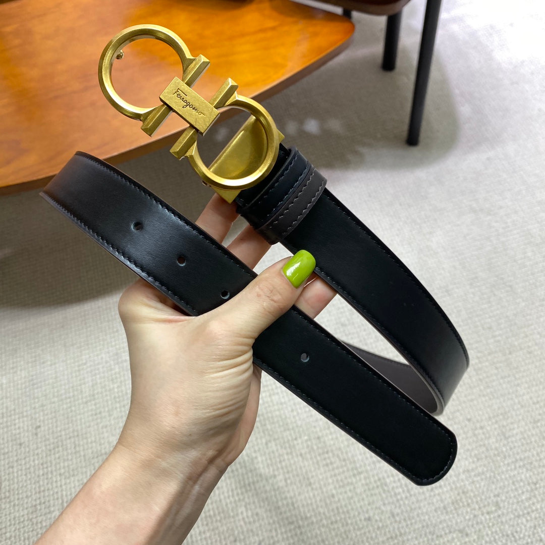 SF菲拉格-皮帶-3.5cm-男款