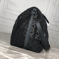 Lou-Keepall 50 旅行袋 老花刺繡圖黑色