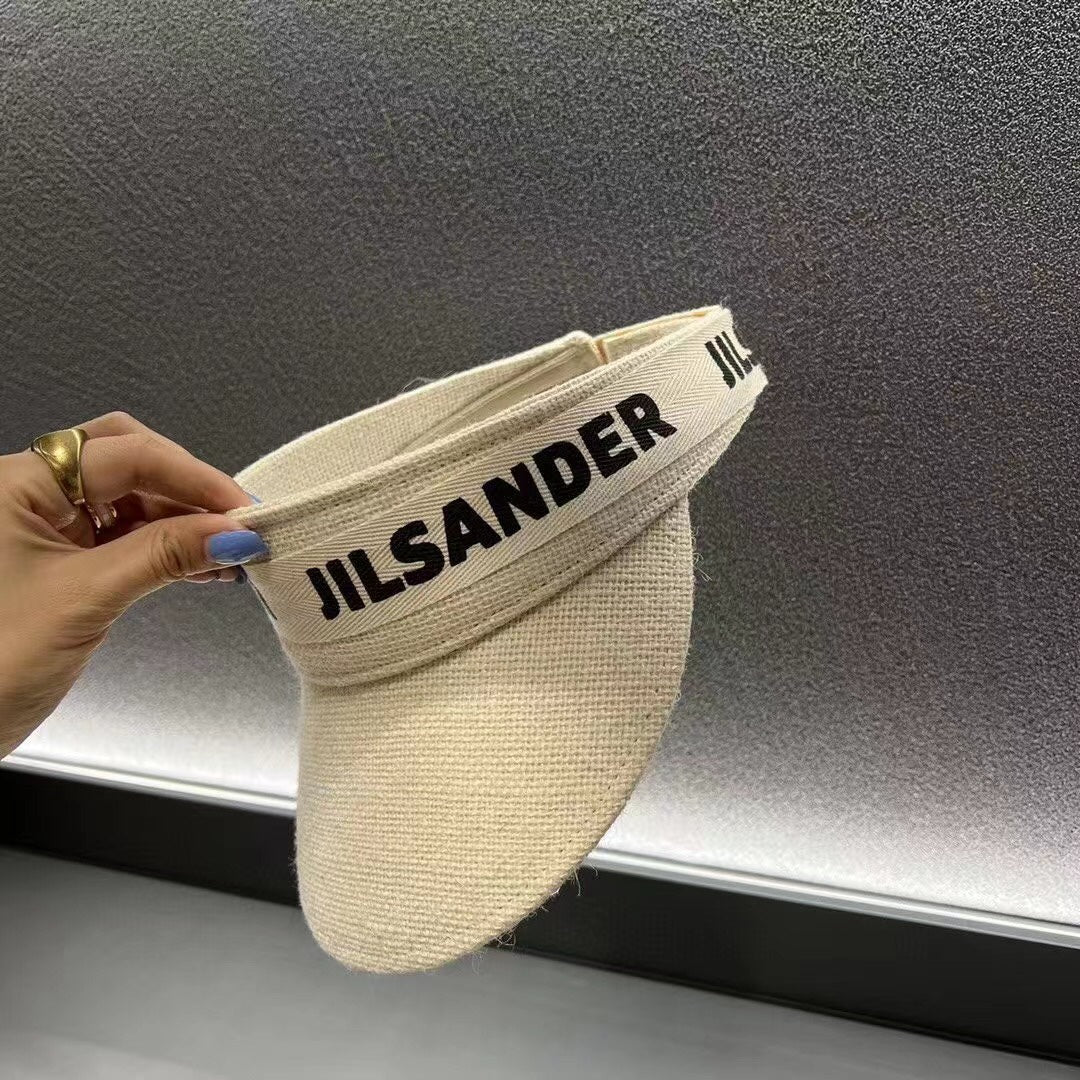 JIL SANDER 空頂遮陽帽