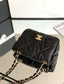 Chanel 度假系列柔軟小牛皮包-黑色