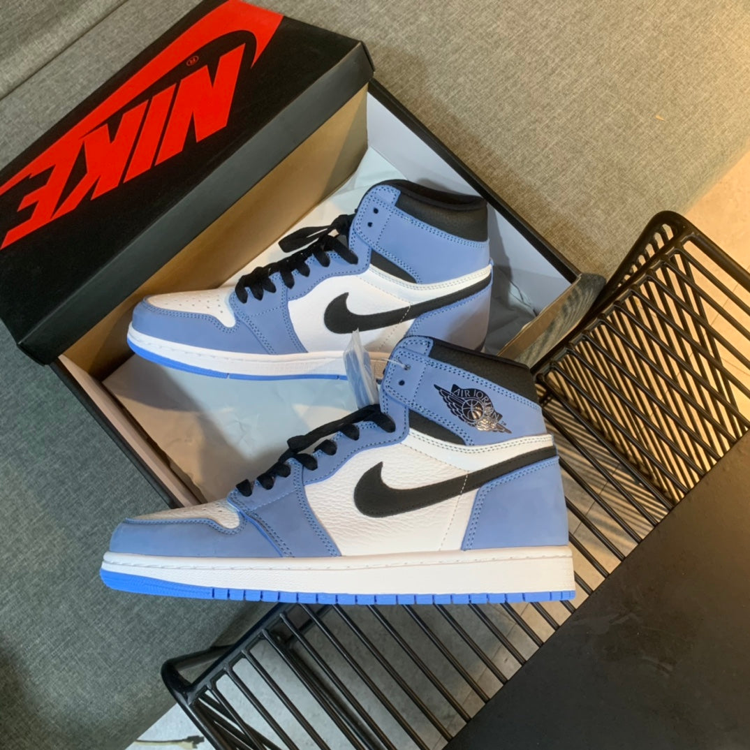 N1K-Air Jordan 1 中筒板鞋 休閒鞋 大學藍