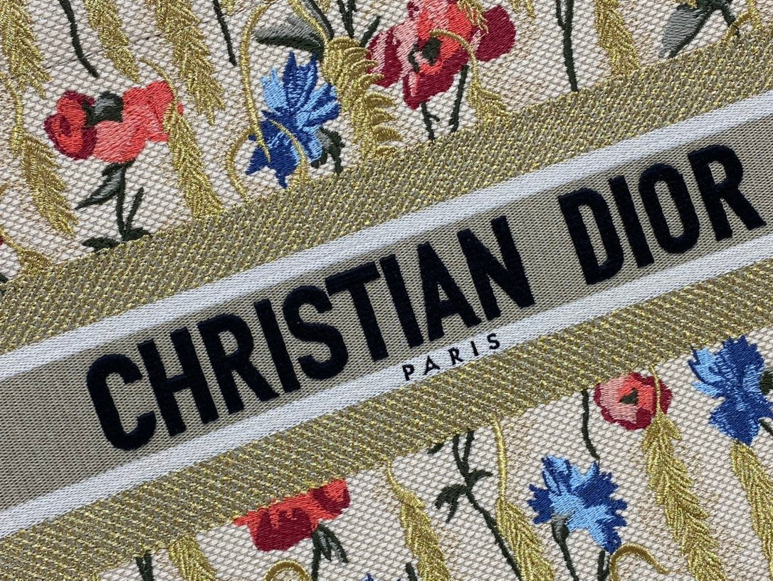 Dior Book Tote-小號36.5cm-新年限定花卉
