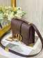 Dior 蒙田 30 Montaigne系列-24cm-牛皮平紋-棗色