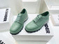 Jil sander-2022秋冬 爆休閒系列 厚底透明跟低幫休閒鞋 情侶款