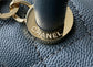 Chanel coco handle 小號-灰色香檳金扣