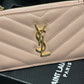 YSL 新品卡包_粉色金扣