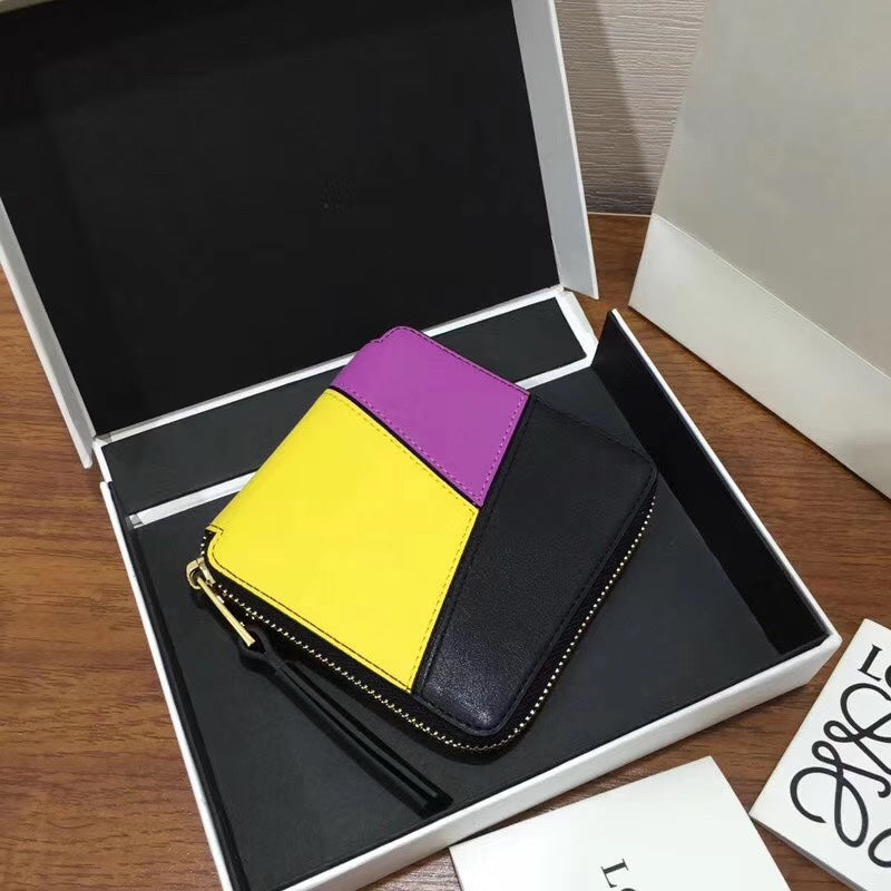 Loewe Puzzle系列 拉鍊短夾