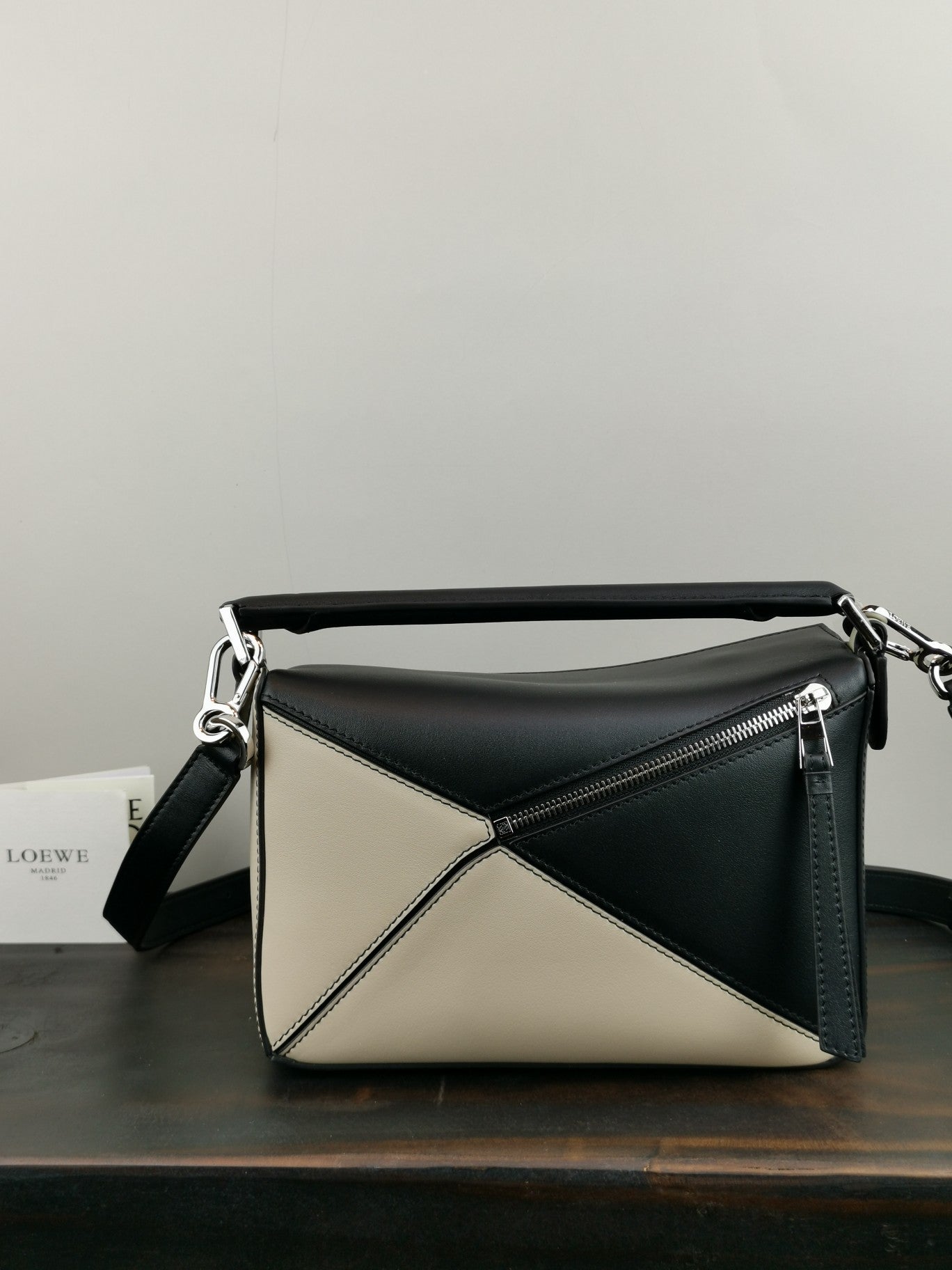 羅L威-Puzzle bag mini 小牛皮