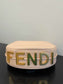 芬F家-Fendigraphy-大型粉色皮革腋下包