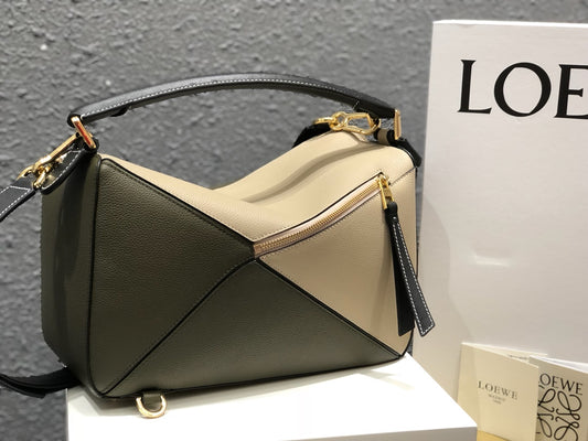羅L威-Puzzle bag 小牛皮 中號