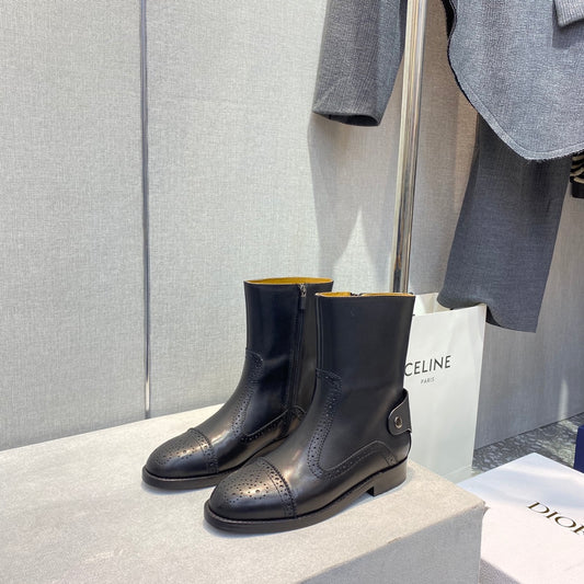 迪D家-2022秋冬新品 騎士短靴