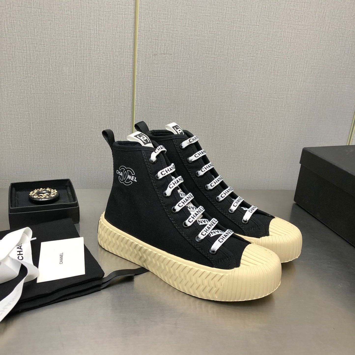小香家-22SS 中筒帆布鞋