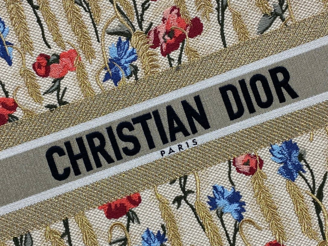 Dior Book Tote-大號41.5cm-新年限定花卉